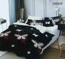 Комплект постельного белья бязь люкс Selena 100450 Ночная Бабочка