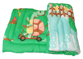 Одеяло полуторное для детей Tag tekstil Черепашка 145x215
