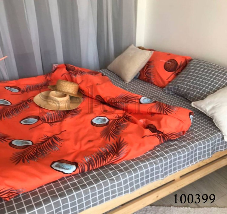 Комплект постельного белья бязь люкс Selena 100399 Кокосики
