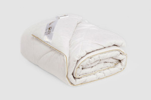 Одеяло зимнее из овечьей шерсти в жаккардовом дамаске Iglen 172x205 (1722055)