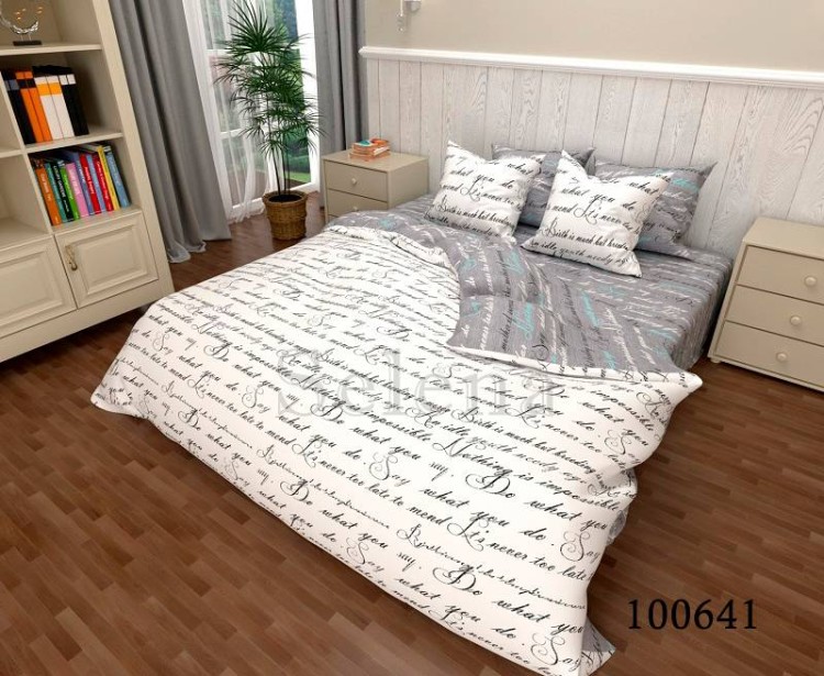Комплект постельного белья бязь люкс Selena 100641 Поэма 2