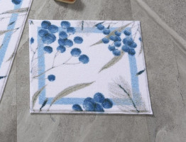 Коврик для ванной Confetti Allium Mavi 50x57
