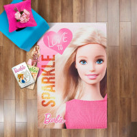 Коврик в детскую комнату TAC Disney Barbie Sparkle 80x140