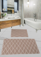Набор ковриков для ванной комнаты Diva Kidi Cappuccino 60*100+50*60