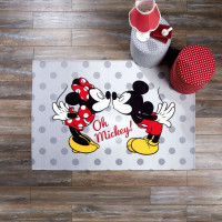 Коврик в детскую комнату TAC Disney Minnie and Mickey Love 80x140