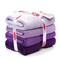 Набор полотенец фиолетовый Hobby Rainbow Lila 50*90 (4 шт)