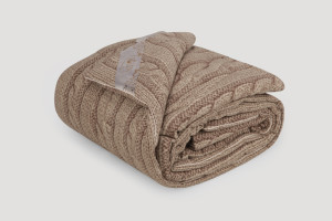 Одеяло демисезонное из овечьей шерсти во фланели Iglen 200x220 (20022051F)