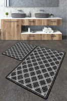 Набор ковриков в ванную комнату Chilai Home Chain Banyo Halisi Djt (60x100 + 50x60)