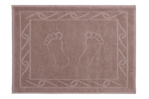 Полотенце-коврик для ног Hobby Hayal бежевый 50x70
