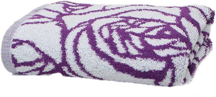 Полотенце махровое TAG Lily фиолетовое 50х90