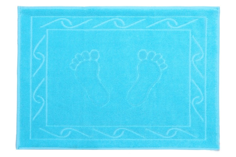 Полотенце-коврик для ног Hobby Hayal аква 50x70