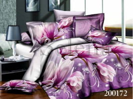Комплект постельного белья ранфорс Selena 200172 Магнолия