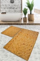 Набор ковриков в ванную комнату Chilai Home Tetris Banyo Halisi Djt (60x100 + 50x60)