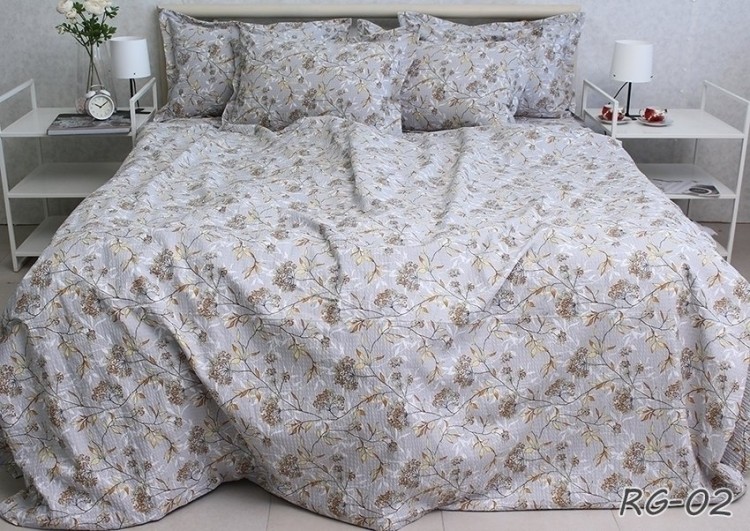 Комплект постельного белья Tag Tekstil Ranforce Gofre RG-02