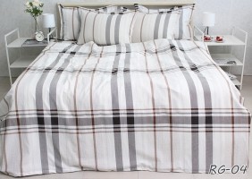 Комплект постельного белья Tag Tekstil Ranforce Gofre RG-04