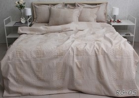 Комплект постельного белья Tag Tekstil Ranforce Gofre RG-05