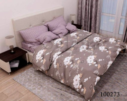 Комплект постельного белья бязь люкс Selena 100273 Цветы осенние