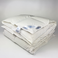 Одеяло зимнее пуховое Climate-comfort с белым пухом W Iglen 140x205